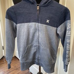 Hurley Boys Youth Small Zip Front Sweatshirt
